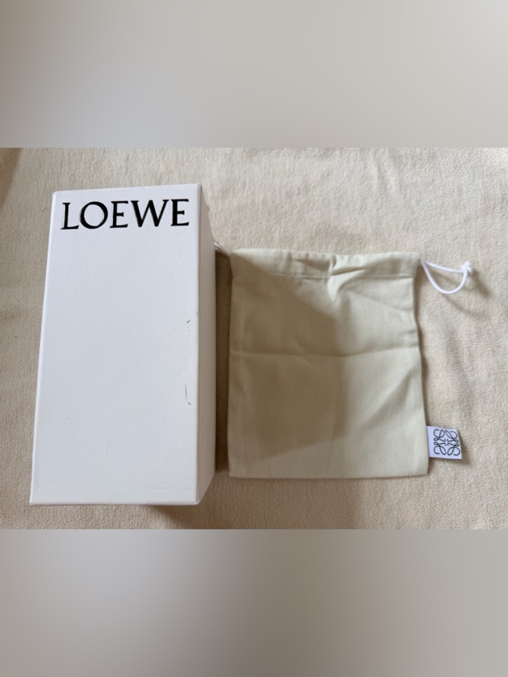 Loewe Black Leather Elephant Charm Keyring - Picture 5 of 5